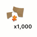 Individually Packaged Puzzle - 1,000 Pieces