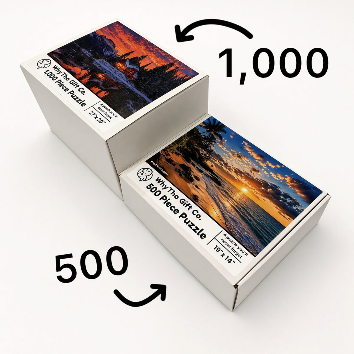 Individually Packaged Puzzle - 1,000 Pieces